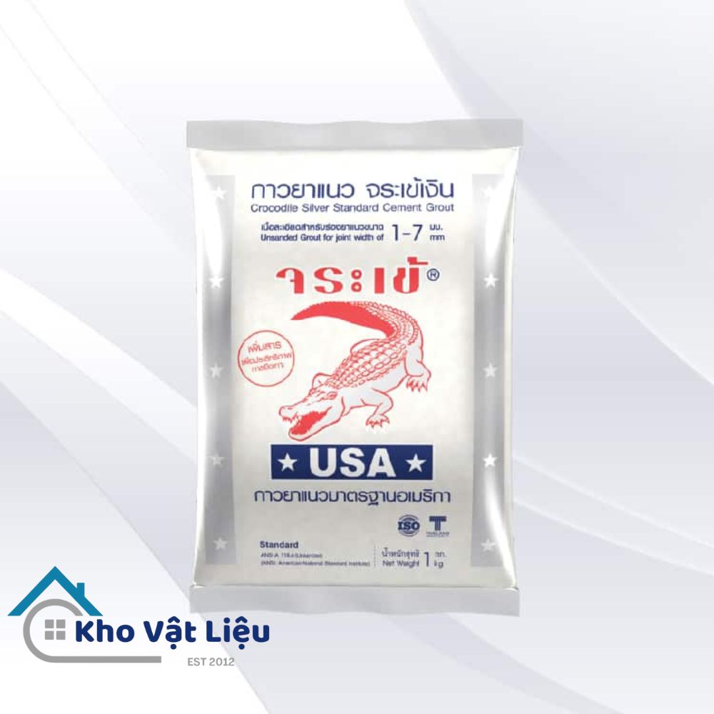 Keo chà ron cá sấu keo Crocodile Silver túi 1kg 1 keo chà ron cá sấu