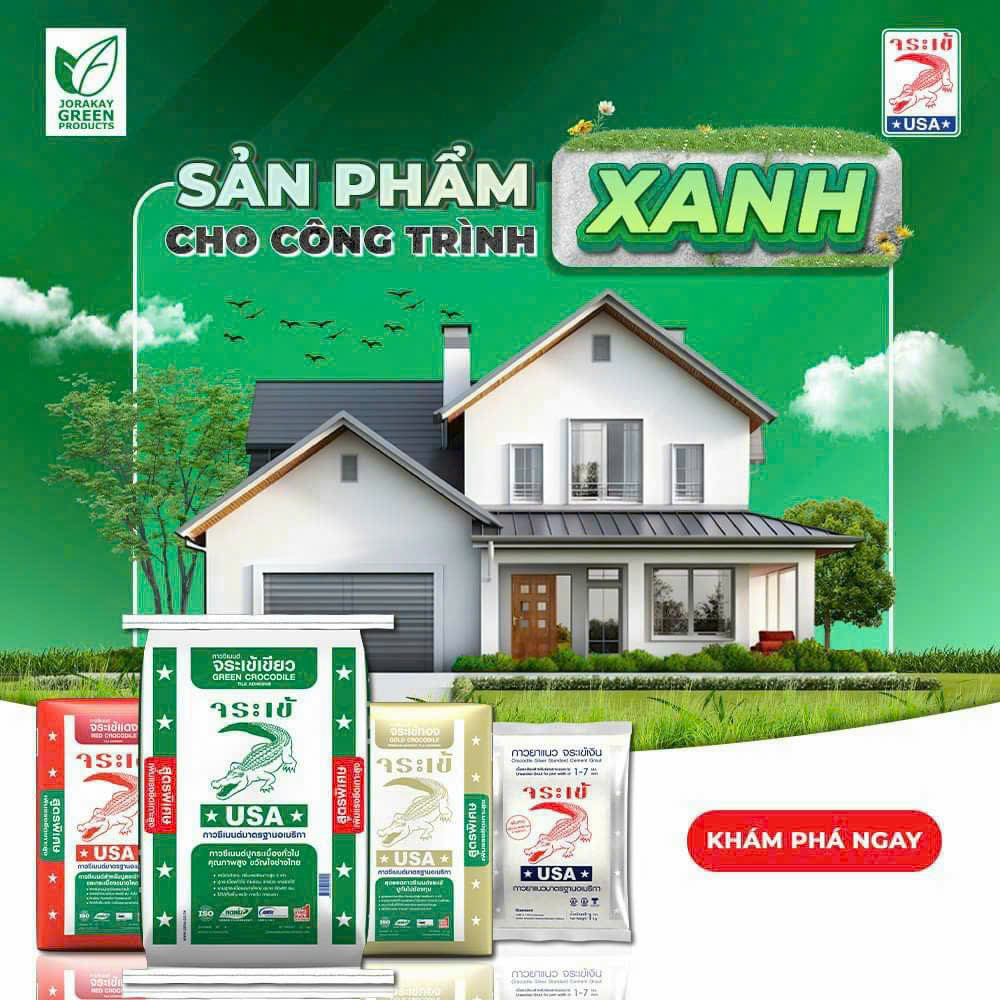 keo dán gạch cá sấu chính hãng thái lan