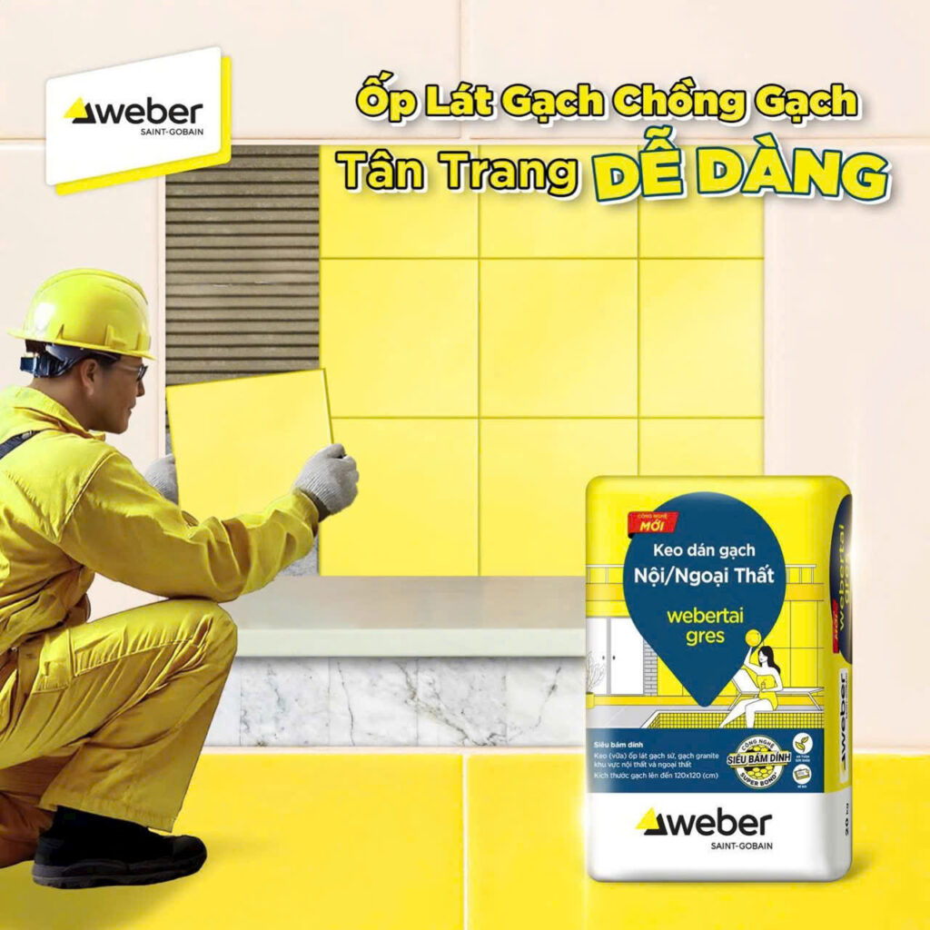 Phân biệt Keo Dán Gạch Trong Nhà và Ngoài Trời | Weber, Cá Sấu, Sika – khovatlieu.vn 1 keo dán gạch cho nhà tắm, keo dán gạch weber