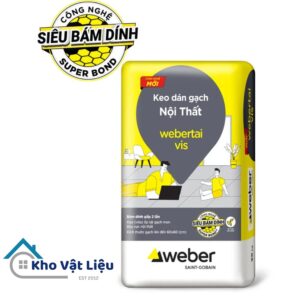 keo dán gạch webertai vis ốp cho các loại gạch