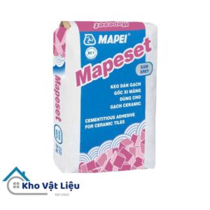 Keo Dán Gạch Mapei Mapeset Grey 25kg – Keo Ốp Lát Mapei Chính Hãng