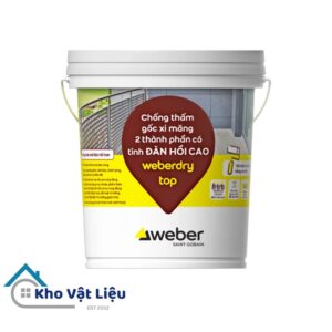 Chống thấm gốc xi măng 2 thành phần Weberdry Top